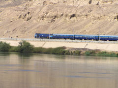 Kom Ombo train to Aswan, June 2010